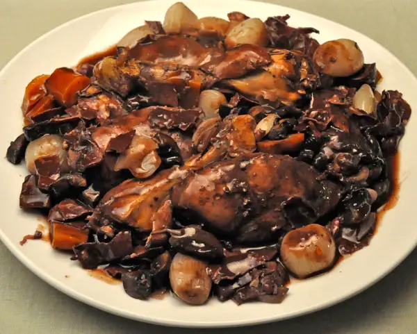 Coq au Vin, traditional, Slow-Cooker; new toy