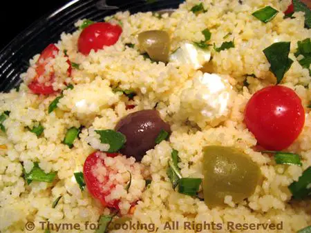 Couscous Feta Pilaf; Battle of the Bulge in America