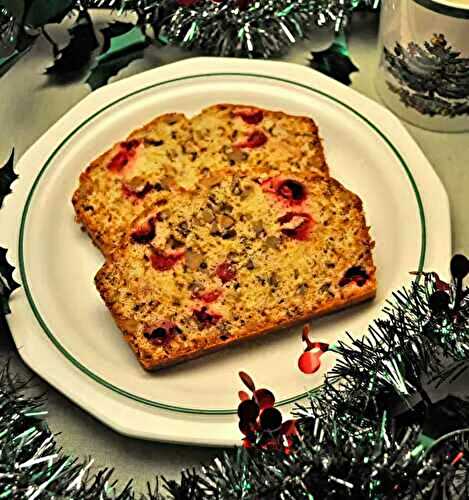 Cranberry Bread; morning coffee