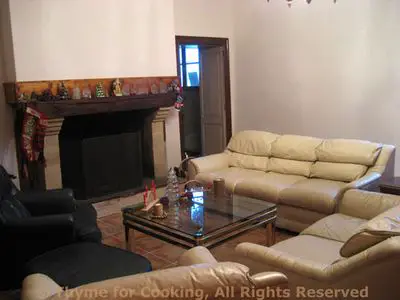 Cranberry Clafoutis; We have a room!