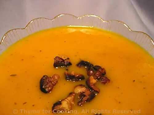 Cream of Pumpkin Soup; Season's Eatings; the update