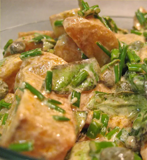 Creamy Caper and Roasted Potato Salad