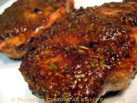 Deviled Pork Chops; Au Revoir...