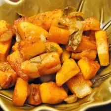 Easy Fried Butternut Squash