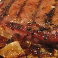 Filet Mignon with Onions