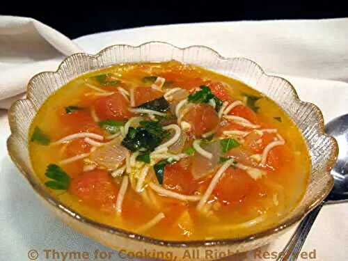 Fresh Tomato Soup; Good Reads!