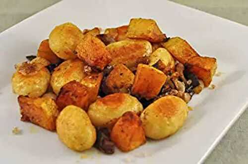Fried Gnocchi with Butternut Squash and Walnuts; Opinions needed