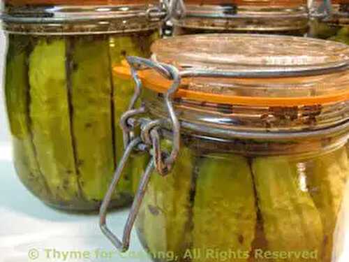 Garlic Dill Pickles; The Garden, part 4
