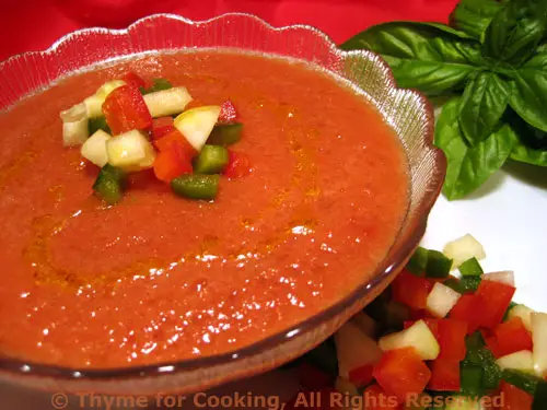 Gazpacho de Andaluz; the Sunflower Update