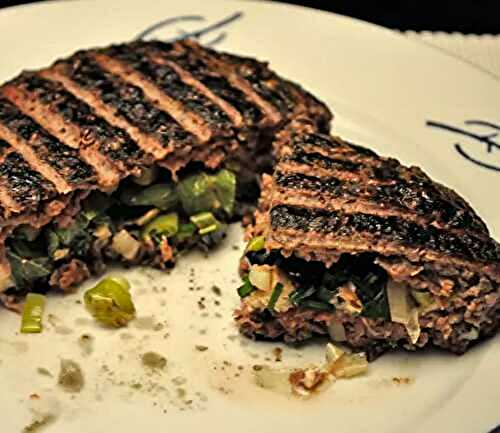 Giant Burger Stuffed with Green Garlic, the update