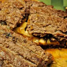 Giant Stuffed Cheeseburger