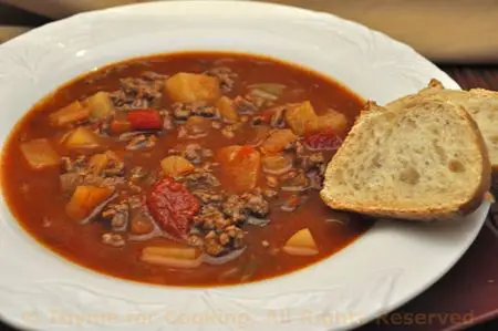 Goulash Soup; tripping down the primrose path
