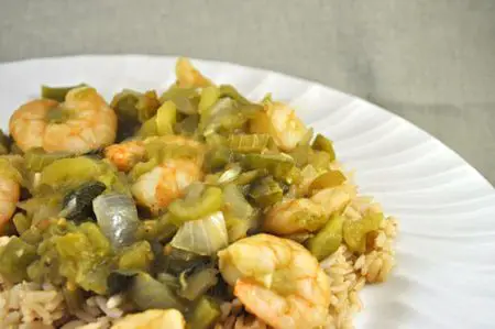 Green Shrimp Creole