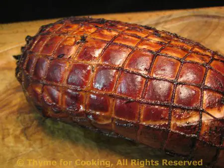 Grilled, Brined Turkey Breast with Allioli; brining