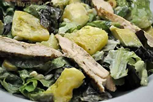 Grilled Chicken and Yellow Tomato Salad; the update