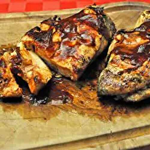 Grilled Chicken Breasts, Barbecue Sauce