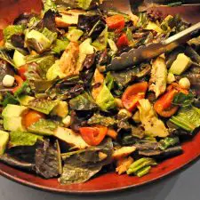 Grilled Chicken Salad with Tomatoes & Mozzarella