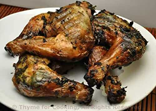 Grilled Chicken with Lemon and Herbs; kitchen gadgets
