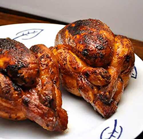 Grilled Cornish Hens with Fresh Herbs