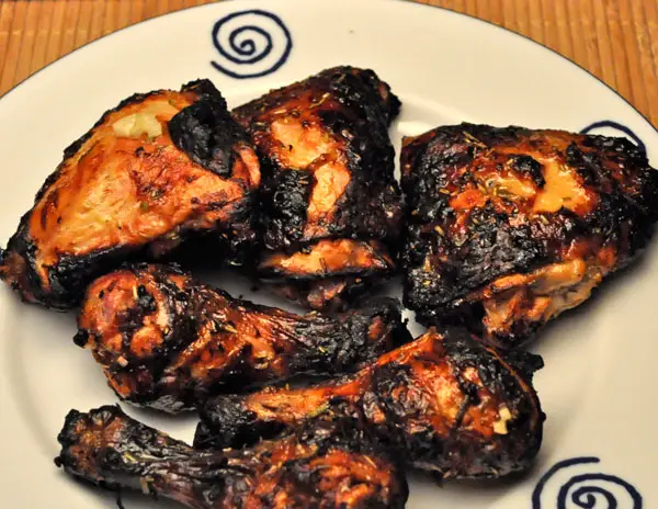 Grilled Honey Lemon Chicken; early mornings