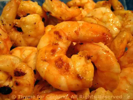 Grilled Lemon Shrimp; Going Abroad