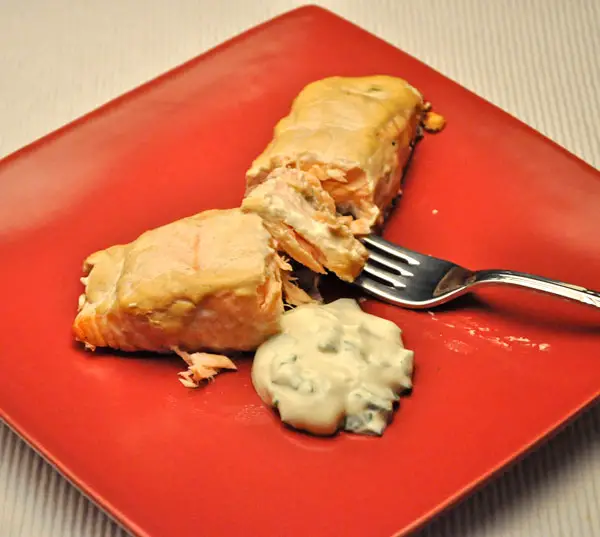 Grilled Lime Mustard Salmon; Secret Recipe Club