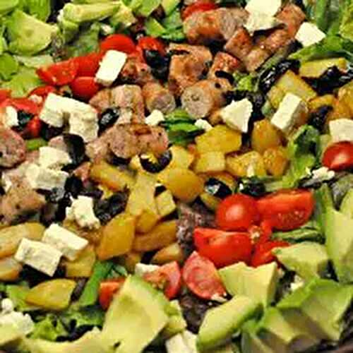 Grilled Sausage Salad