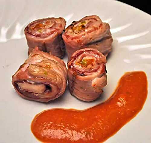 Grilled Turkey Prosciutto Rolls; an unexpected interlude