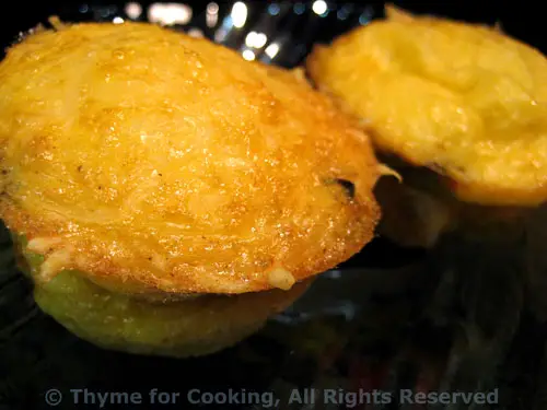 Ham and Cheese Mini-Frittatas; Blogging for Bri