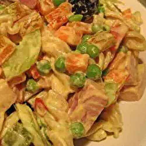 Ham & Pea Pasta Salad