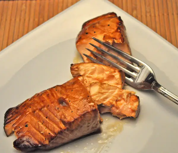 Honey, Soy Glazed Grilled Salmon; an update