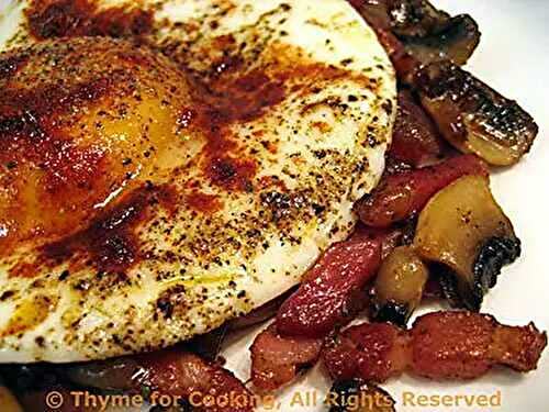 Hunter's Eggs; Menu of the Week