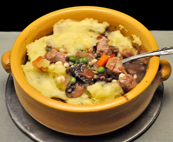 Hunter's Pie, with Venison and Duck Sausage, Je suis Charlie