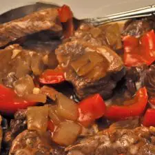 Lamb, Braised with Sherry