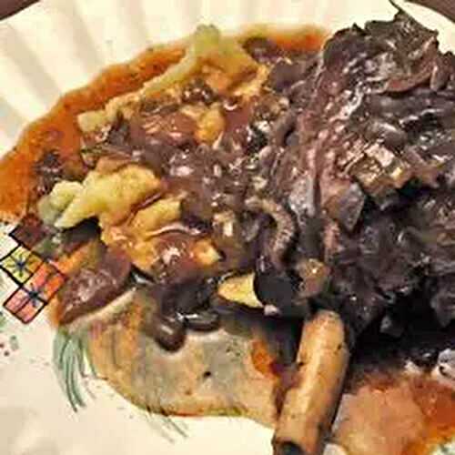 Lamb Shanks in Red Wine, Slow Cooker