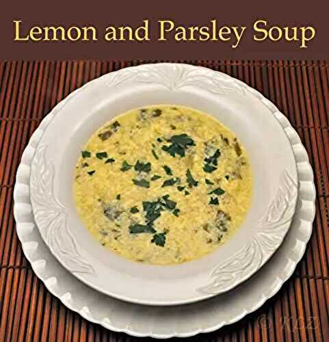 Lemon and Parsley Soup
