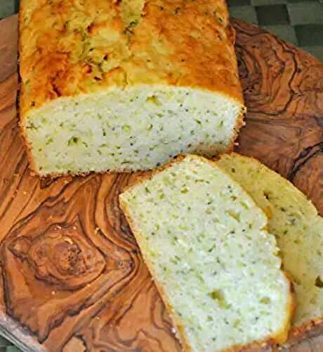 Lemon Zucchini Bread, the end of the canal