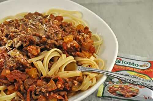 Linguini with Meat Sauce