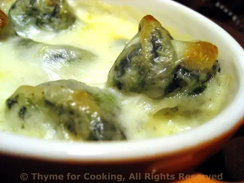 Making gnocchi - it's easy! Butternut Squash Gnocchi; Spinach Gnocchi