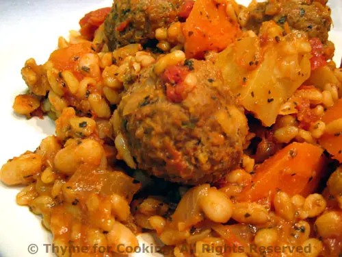 Meatball Barley Stew; The Sobriety Test (aka: Memory Test)