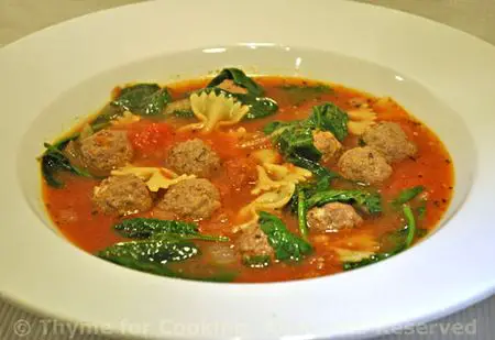 Meatball Pasta Soup; Diets - the only one that works, guaranteed!