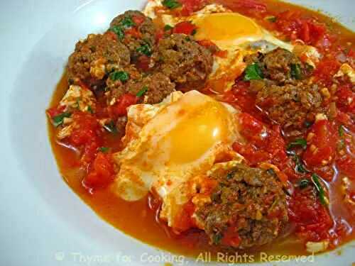 Meatball Tagine with Tomato and Eggs; the update