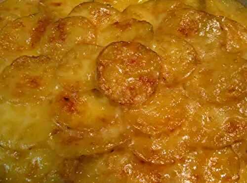 Melted Cheese....Potatotoes Savoyard