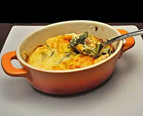 Mini Crustless Asparagus Quiche, politics or sunsets