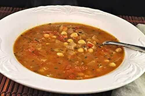 Moroccan Chickpea Soup; the update