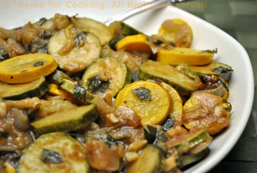 Moroccan Courgette