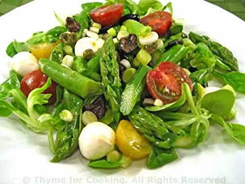 Niçoise Asparagus Salad; closets; the point of no return