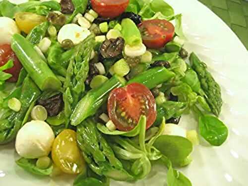 Niçoise-Style Asparagus Salad; philosophical words