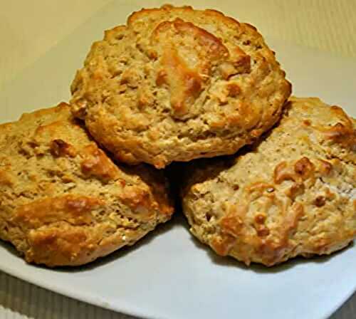 Oatmeal Drop Biscuits; going organic