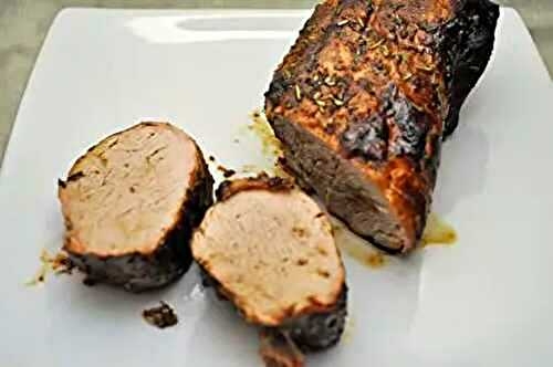 Oriental Barbecued Pork Tenderloin